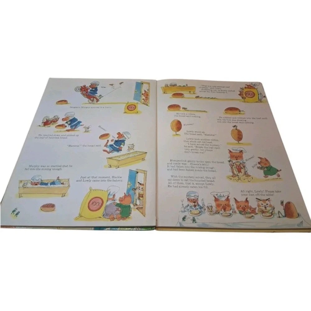 Vintage 1973 Richard Scarry's Funniest‎ Storybook Ever! Rare Hardcover Classic